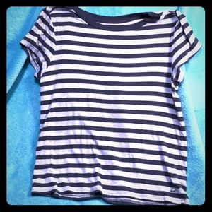 Dark grey and cream t shirt